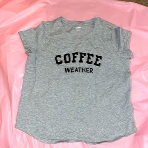 Coffee Weather Tee